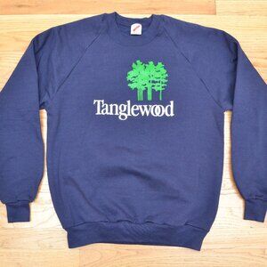 Vintage Tanglewood Music Sweatshirt Mens L 42-44 50/50 Blend Jerzees Made in USA